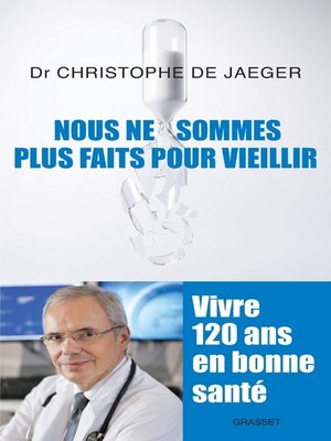 cover image of Nous ne sommes plus faits pour vieillir